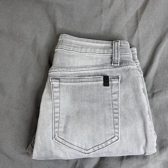 Joe's Jeans Skinny Ankle Stretch Denim Gray Modern Repurposed Women's View Image - Picture 10 of 10